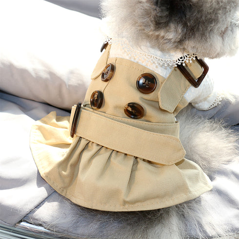 British Style Shirt Dress